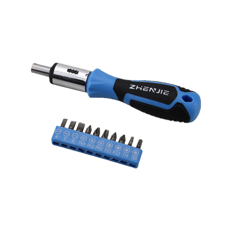 11 stk Bits Holder Driver & Slotted Phillips Pozidriv Torx Bit Set