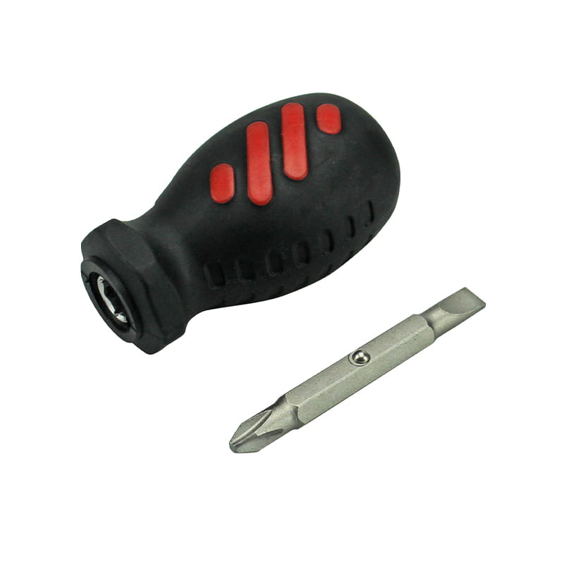 2 i 1 stubby skrutrekkerbitsett