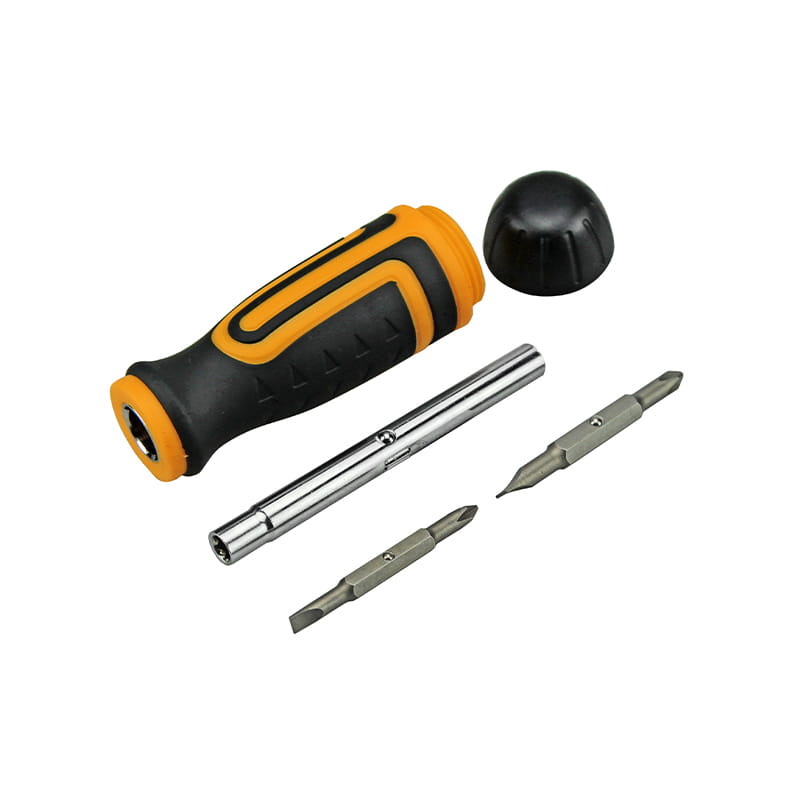 6 i 1 skrutrekker CRV Bitsholder & CRV Bit Set
